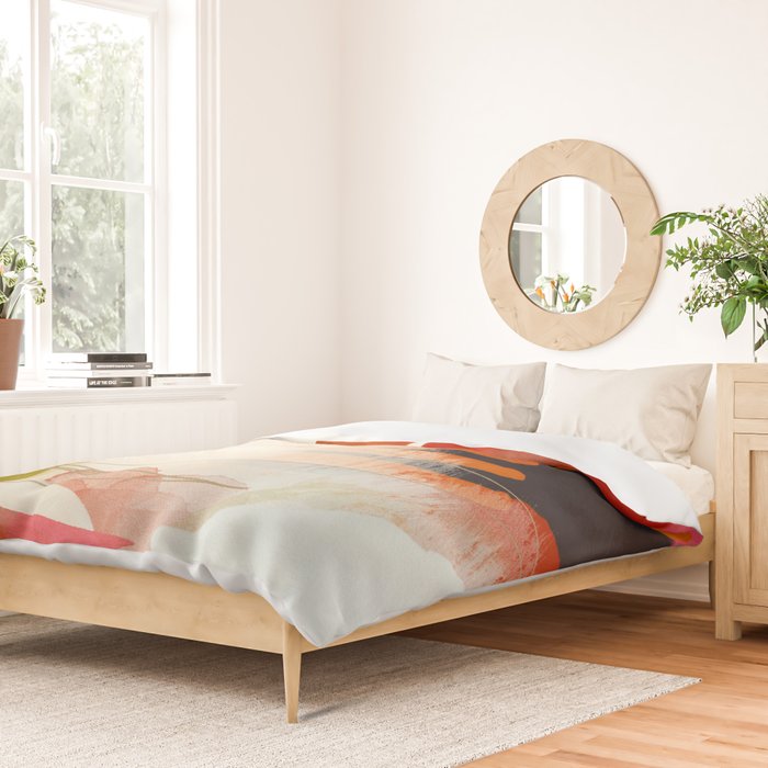 abstract landscape phantasy Duvet Cover Gallery Image 2