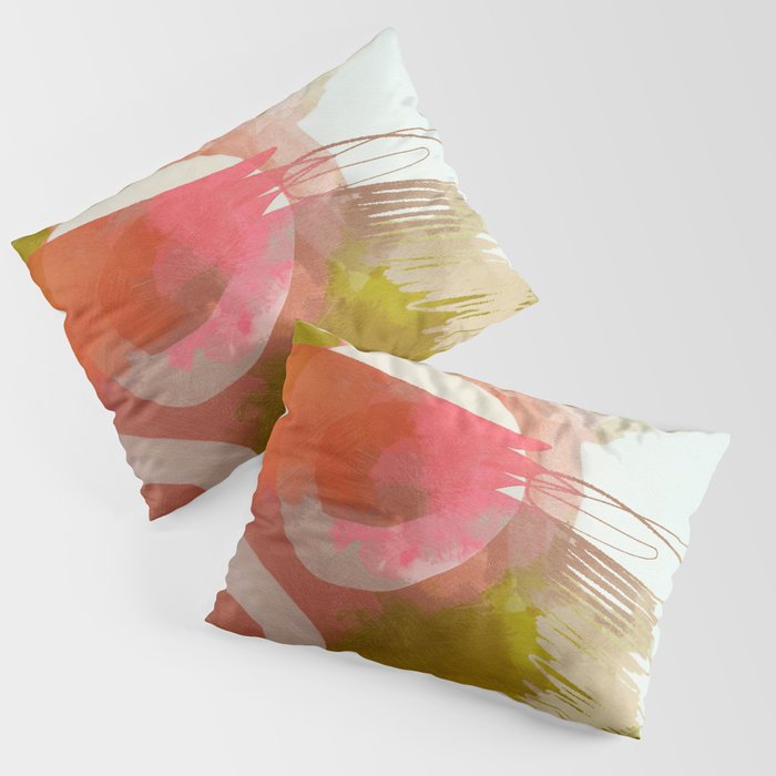 abstract landscape phantasy Pillow Sham Gallery Image 3