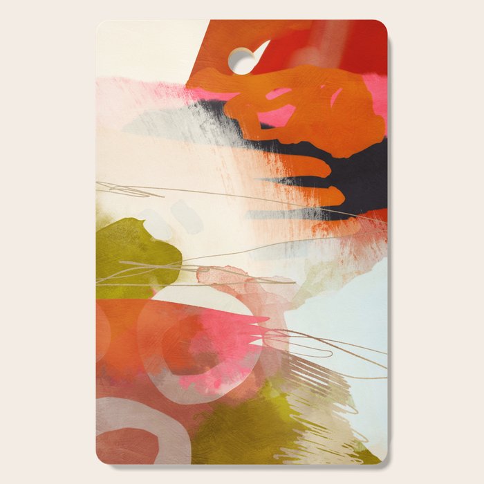 abstract landscape phantasy Cutting Board Gallery Image 1