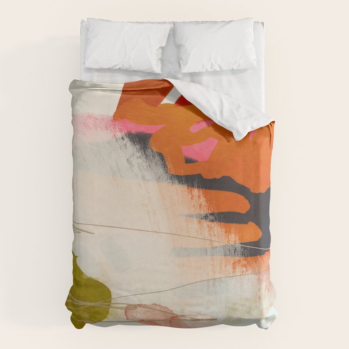 abstract landscape phantasy Duvet Cover Gallery Image 1