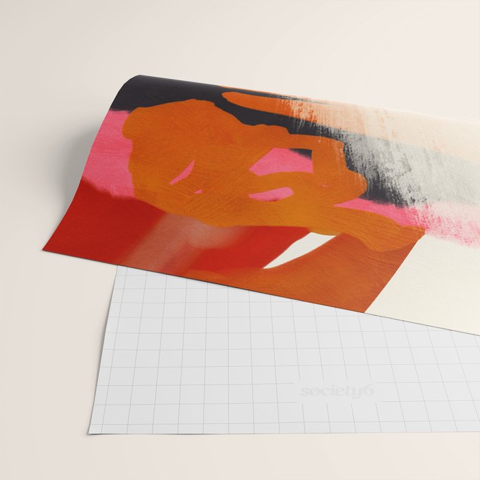 abstract landscape phantasy Wrapping Paper Gallery Image 2