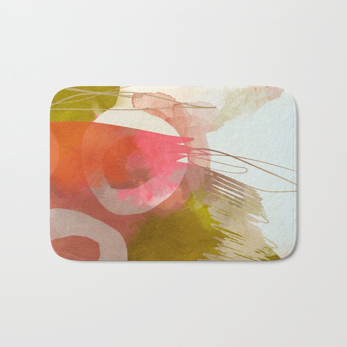 abstract landscape phantasy Bath Mat Gallery Image 1