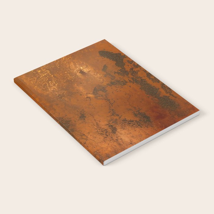 Aesthetic Rust Copper Japandi Art Notebook Gallery Image 2