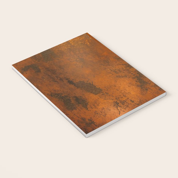 Aesthetic Rust Copper Japandi Art Notebook Gallery Image 3