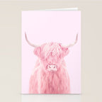 HIGHLAND COW Stationery Card Gallery Image 2