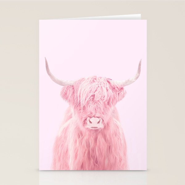 HIGHLAND COW Stationery Card Gallery Image 2