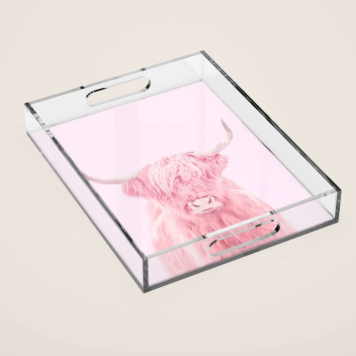 HIGHLAND COW Acrylic Tray Gallery Image 1