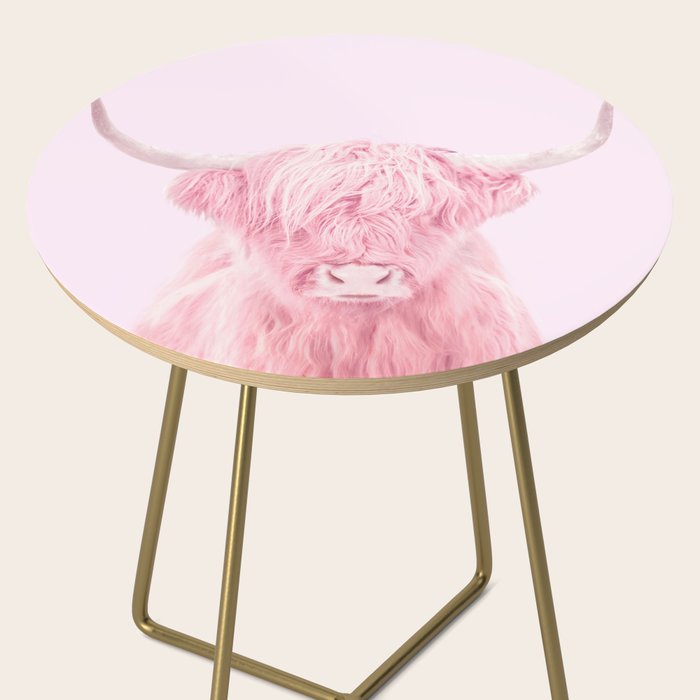 HIGHLAND COW Side Table Gallery Image 2