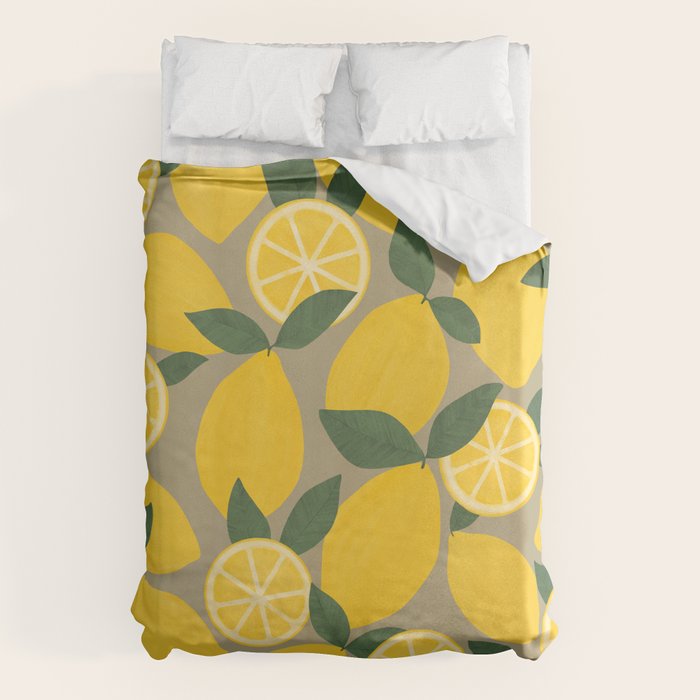 Canned Lemons Duvet Cover Gallery Image 1