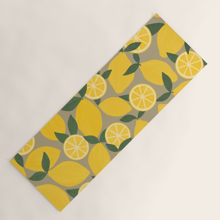 Canned Lemons Yoga Mat Gallery Image 1