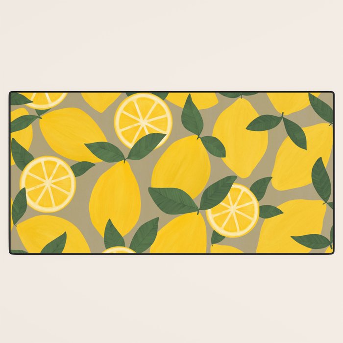 Canned Lemons Desk Mat Gallery Image 3