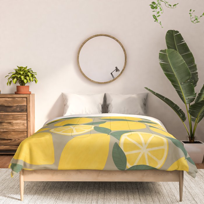 Canned Lemons Comforter Gallery Image 3