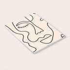 Abstract Single Line Face  Notebook Gallery Image 3