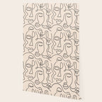 Abstract Single Line Face  Wallpaper Gallery Image 2