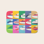 Retro Airline Nose Livery - USA Bath Mat Gallery Image 1