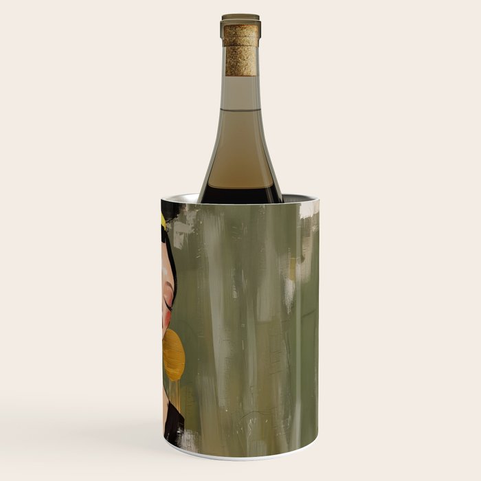 Golden Silence Modern Muse Wine Chiller Gallery Image 3