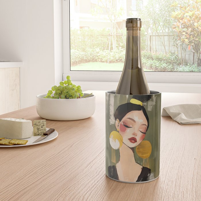 Golden Silence Modern Muse Wine Chiller Gallery Image 4