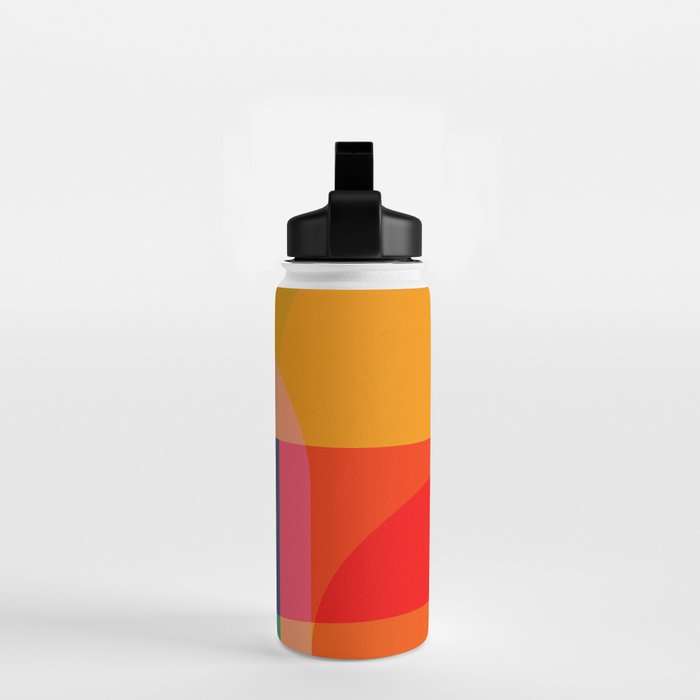 Mid Mod Color Block Water Bottle Gallery Image 2