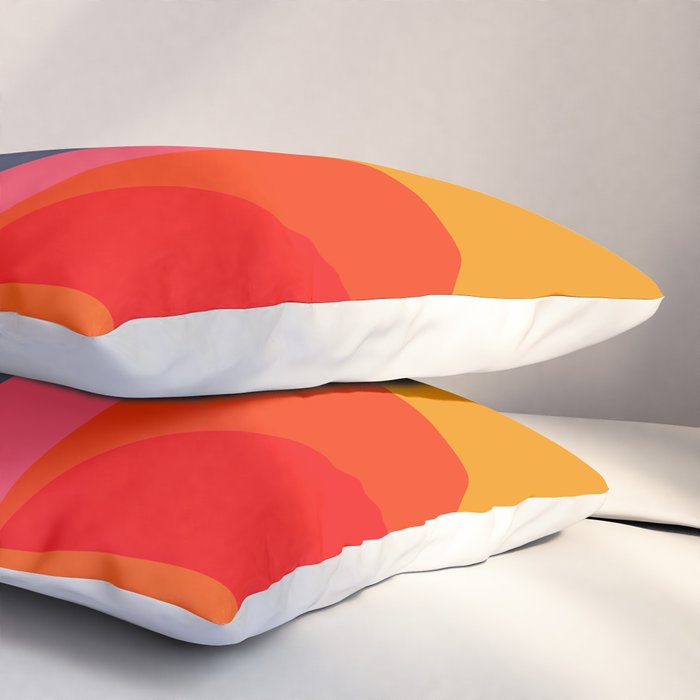 Mid Mod Color Block Pillow Sham Gallery Image 3
