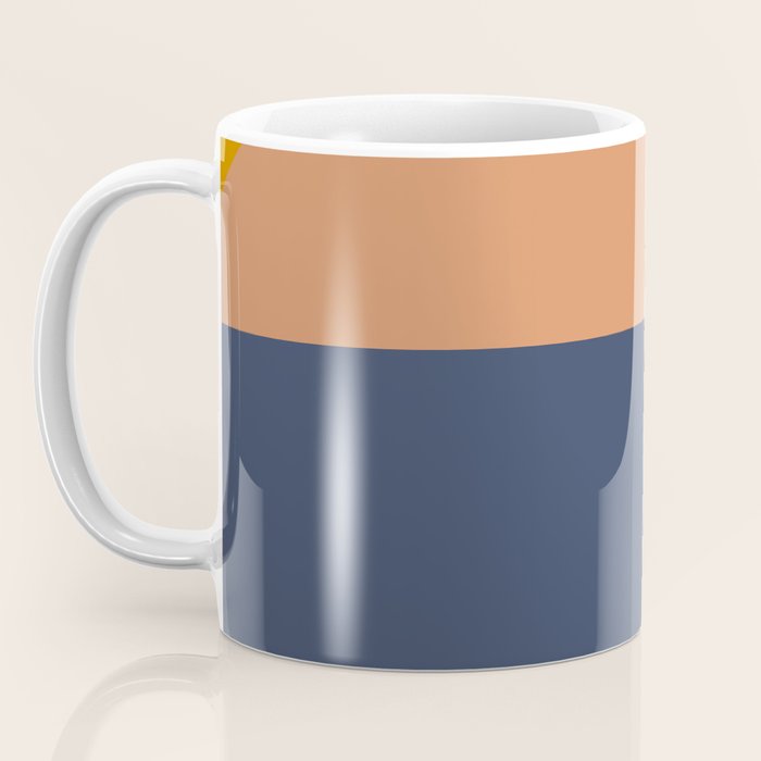 Mid Mod Color Block Coffee Mug Gallery Image 3