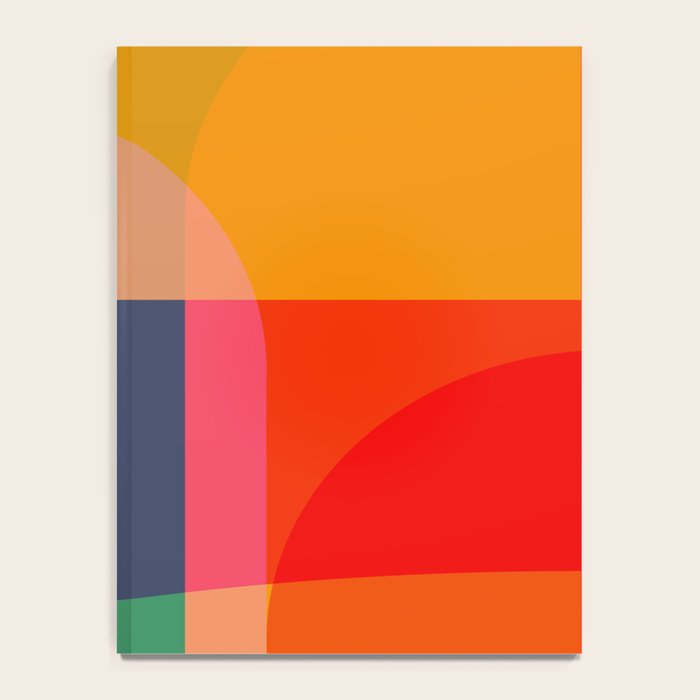 Mid Mod Color Block Notebook Gallery Image 4
