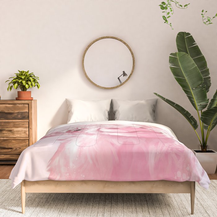Highland Cow Pink Comforter Gallery Image 3