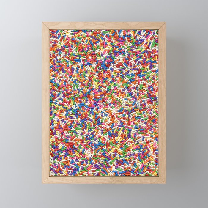 Rainbow Sprinkles Mini Art Print Gallery Image 1