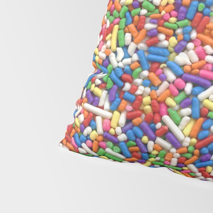 Rainbow Sprinkles Pillow Sham Gallery Image 4