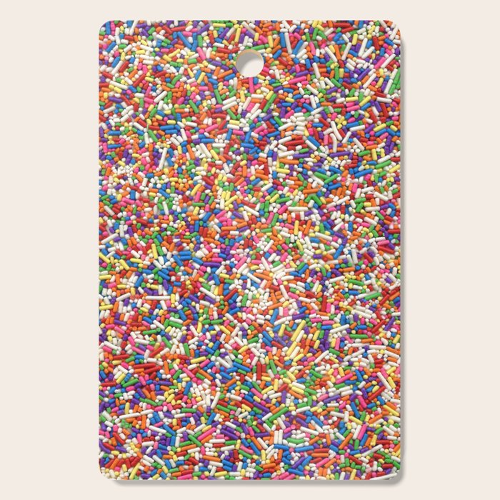 Rainbow Sprinkles Cutting Board Gallery Image 1