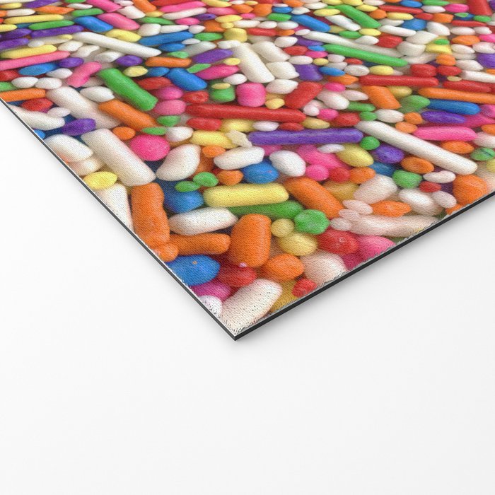 Rainbow Sprinkles Welcome Mat Gallery Image 2