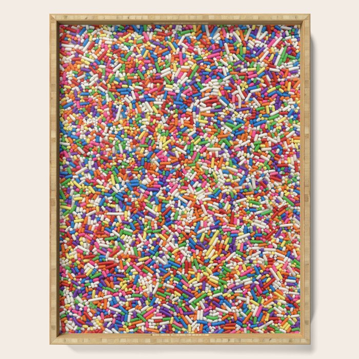 Rainbow Sprinkles Serving Tray Gallery Image 1