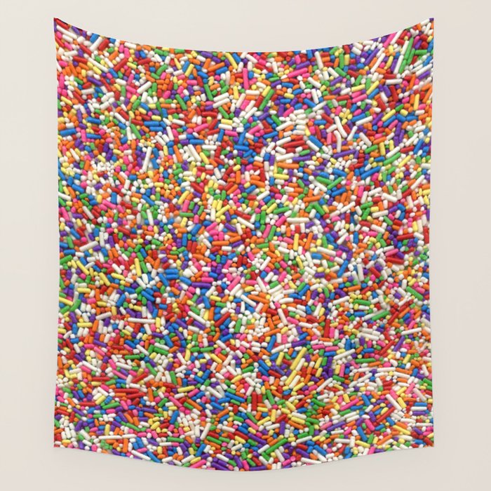 Rainbow Sprinkles Wall Tapestry Gallery Image 4