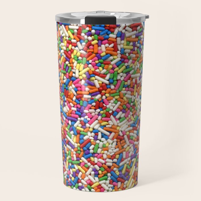 Rainbow Sprinkles Travel Mug Gallery Image 1