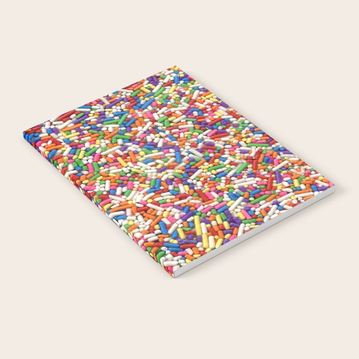 Rainbow Sprinkles Notebook Gallery Image 2