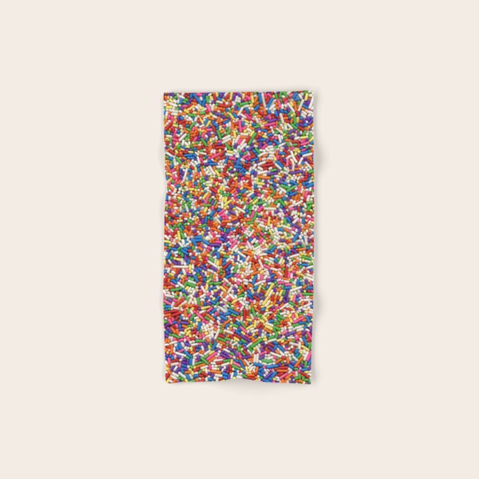 Rainbow Sprinkles Bath Towel Gallery Image 1