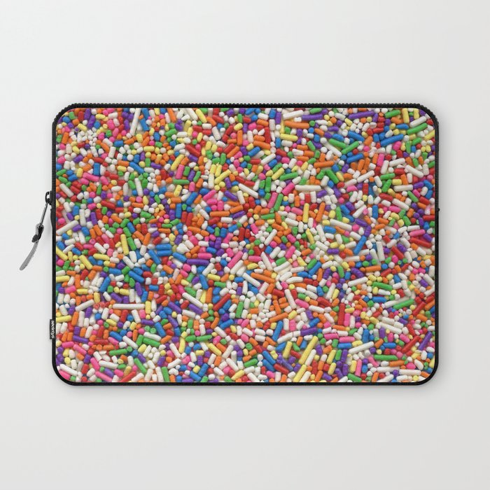 Rainbow Sprinkles Laptop Sleeve Gallery Image 1