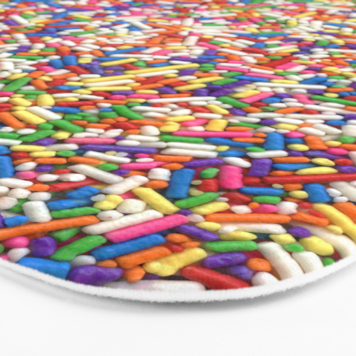 Rainbow Sprinkles Bath Mat Gallery Image 3