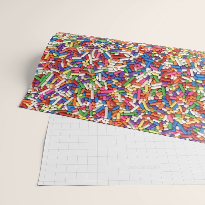 Rainbow Sprinkles Wrapping Paper Gallery Image 2