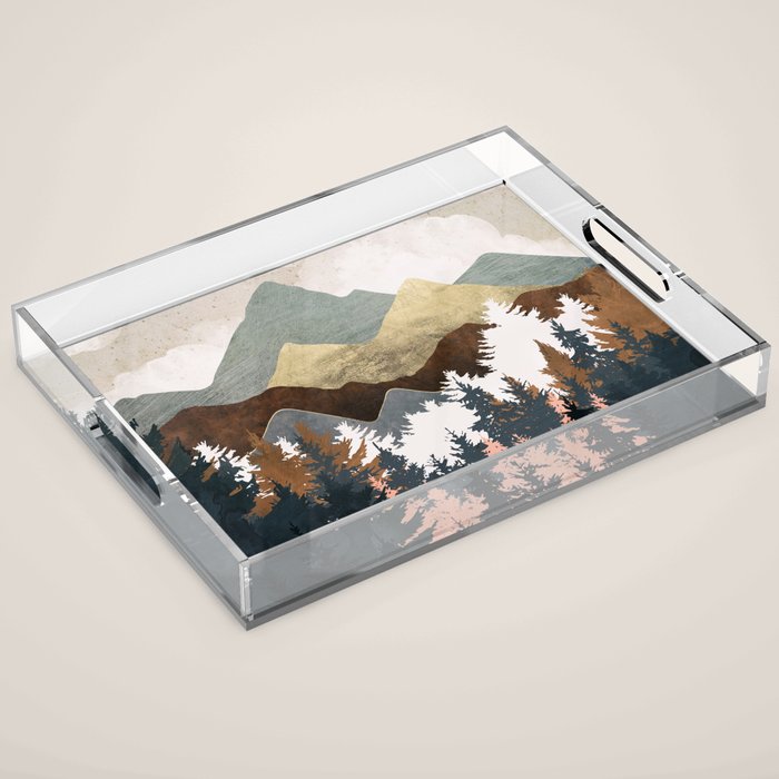 Forest View Acrylic Tray Gallery Image 1