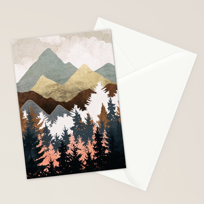 Forest View Stationery Card Gallery Image 2