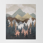 Forest View Throw Blanket Gallery Image 2