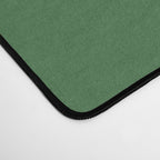 White Camellia & Fern Green Desk Mat Gallery Image 4