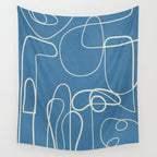 Lines in Space 5 Wall Tapestry Gallery Image 4