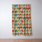 Meowsterpieces of Kiterature - Cat Literature Puns Window Curtain Gallery Image 3