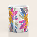 Jungle Tigers - Exotic Blue Coffee Mug Gallery Image 4