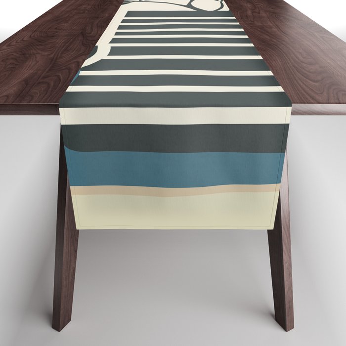 Teapot Garden 1 Table Runner Gallery Image 1