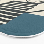 Teapot Garden 1 Bath Mat Gallery Image 3