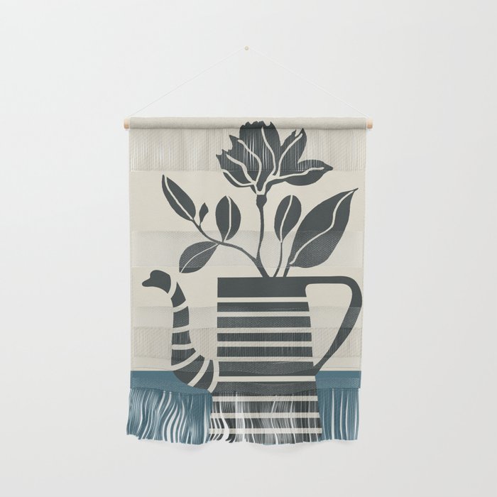Teapot Garden 1 Wall Hanging Gallery Image 1
