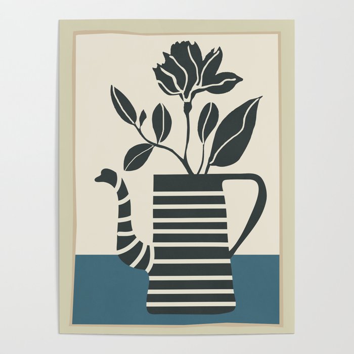 Teapot Garden 1 Poster Gallery Image 1