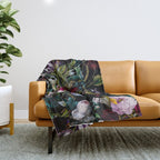Night Forest X Throw Blanket Gallery Image 1